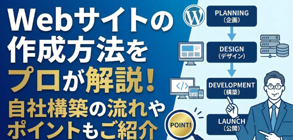 Webサイトの作成方法をプロが解説！自社構築の流れやポイントもご紹介｜GOOD NEW Design株式会社